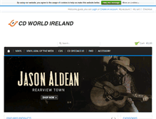 Tablet Screenshot of cdworld.ie